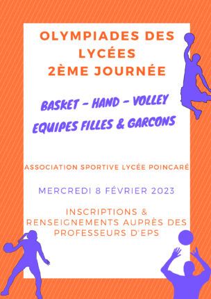 Olympiades des lycées 2023
